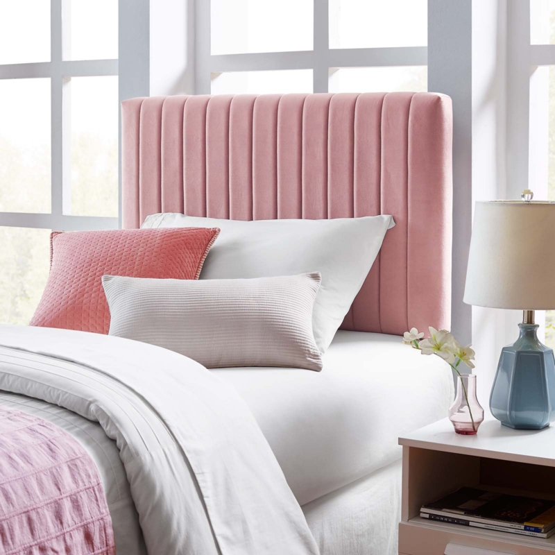 Carson Carrington Stryn Velvet Headboard by Modway