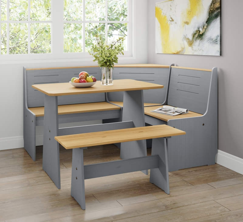 Chapman 5 - Person Pine Solid Wood Dining Set
