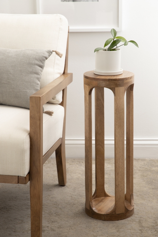 Chewelah Solid Wood Top End Table