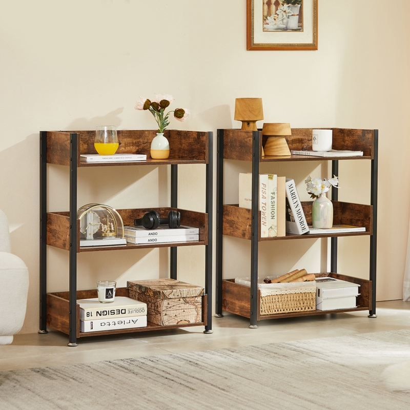Chrystin 30" H x 23" W Steel Standard Bookcase