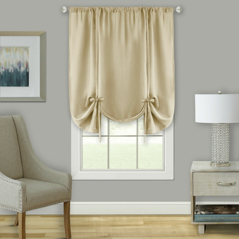 Clarisa Tie-Up Window Valance