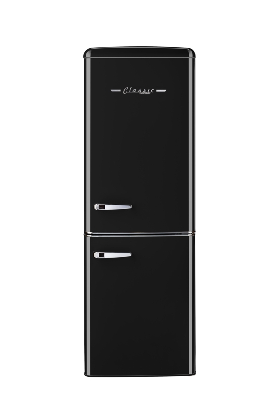 Classic Retro 21.6" Manual Defrost 7 cu. ft. Energy Star Certified Bottom Freezer Refrigerator