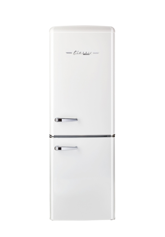 Classic Retro 21.6" Manual Defrost 7 cu. ft. Energy Star Certified Bottom Freezer Refrigerator