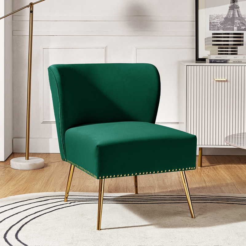 Clive Velvet Side Chair