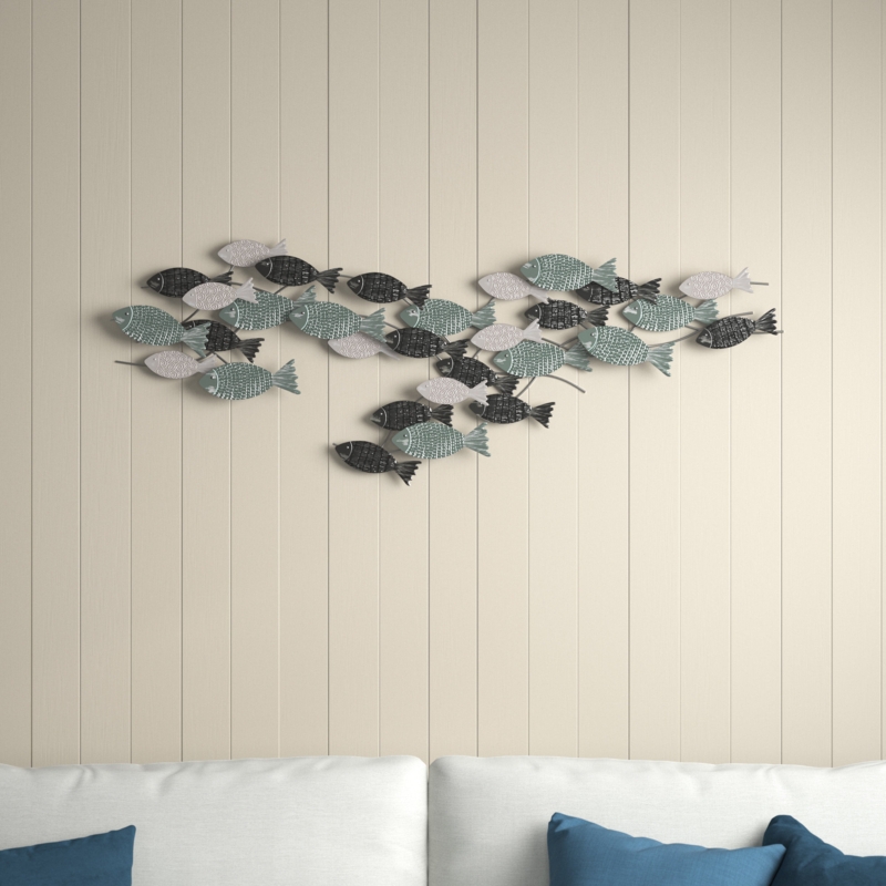 Coastal Wall Decor on Metal