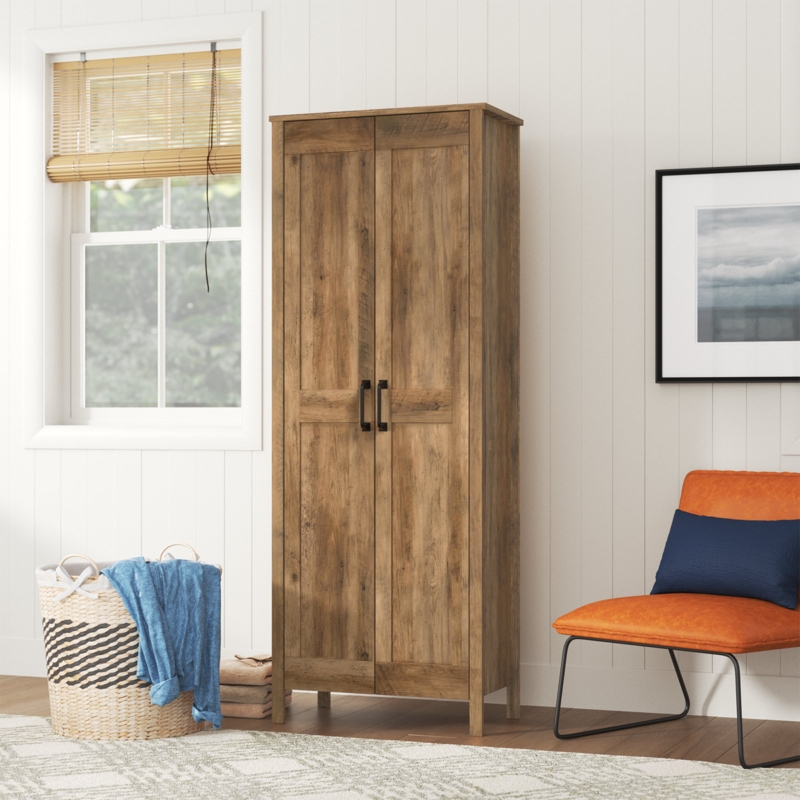 Colton 27.12'' Wide 4 - Shelf Storage Cabinet