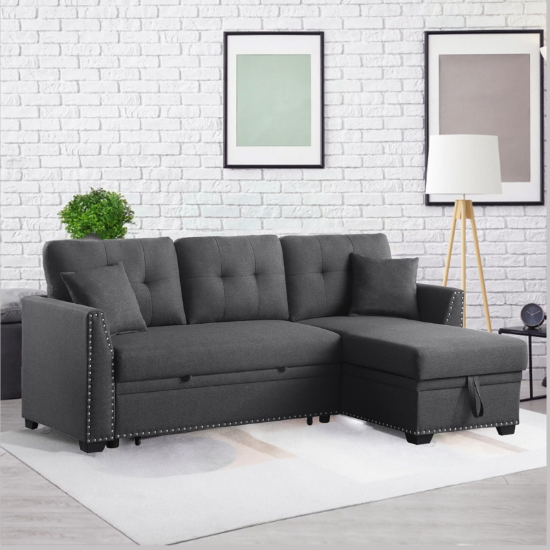 Condrey 81'' Wide Reversible Sleeper Sofa & Chaise