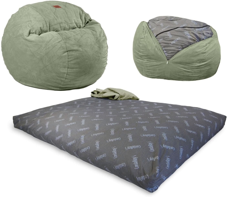 CordaRoy's Chenille Convertible Bean Bag Chair