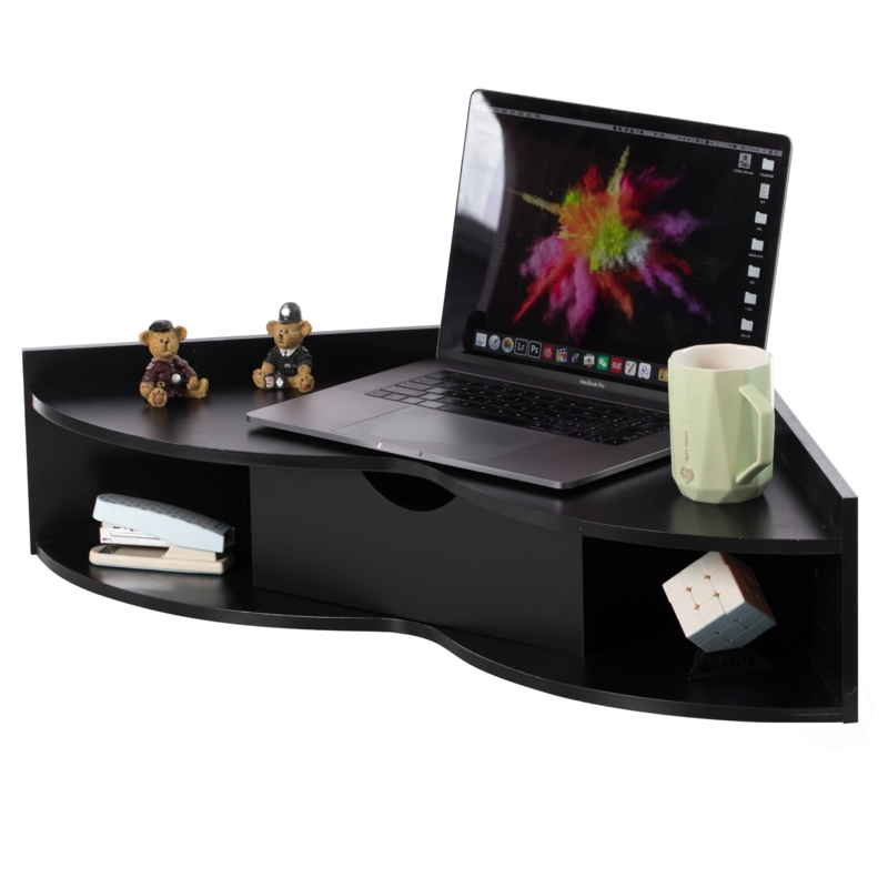 Corner Floating Desk