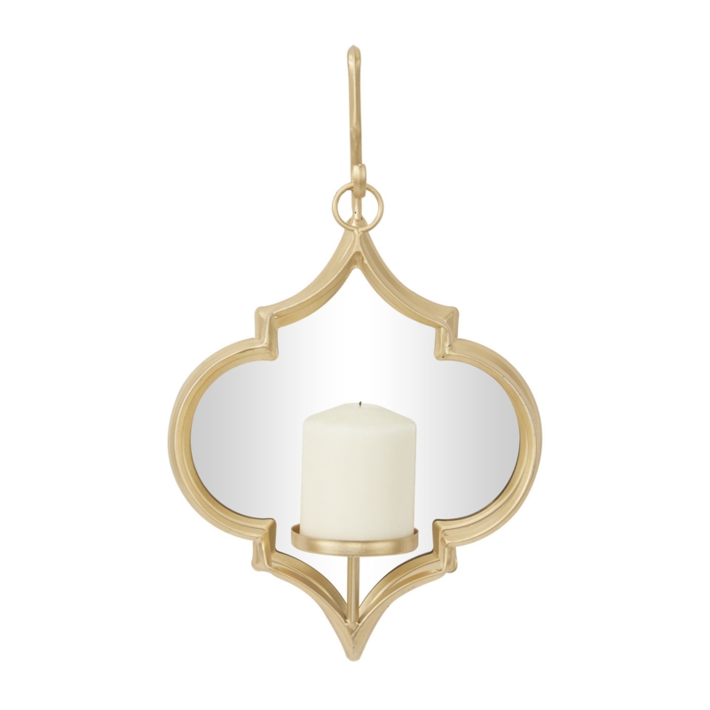 Cosmoliving By Cosmopolitan Contemporary Metal Wall Sconce