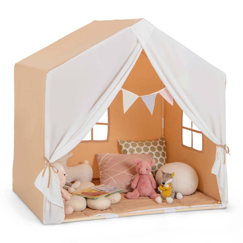 Costway 52'' W x 36'' D Indoor / Outdoor Polyester Pop-Up Play Tent