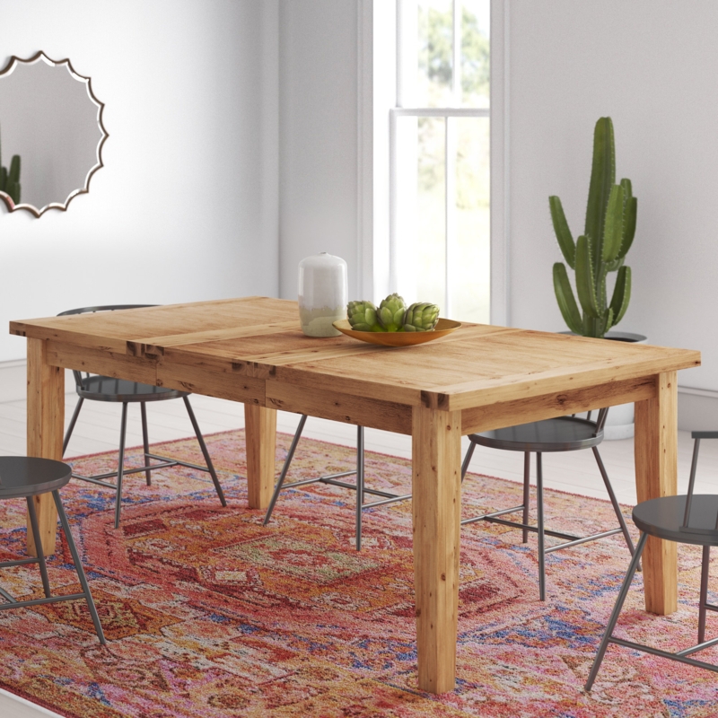 Farmhouse Dining Table With Bench