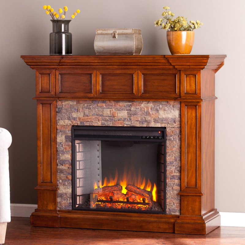 Dames 45.5'' W Electric Fireplace