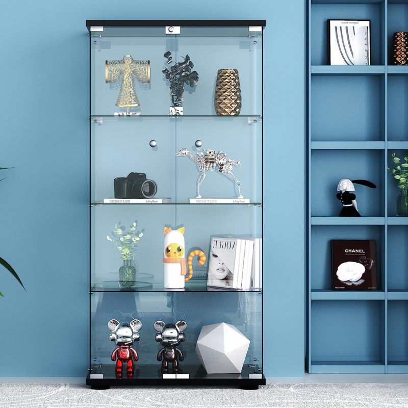 Domineque Glass Display Cabinet, Curio Cabinet