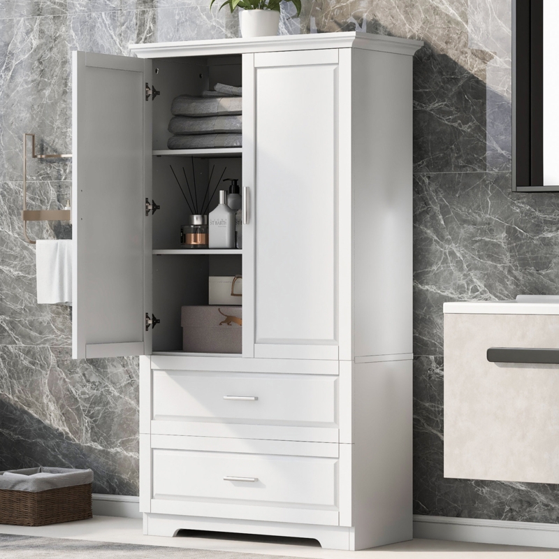 Domonque Freestanding Linen Cabinet
