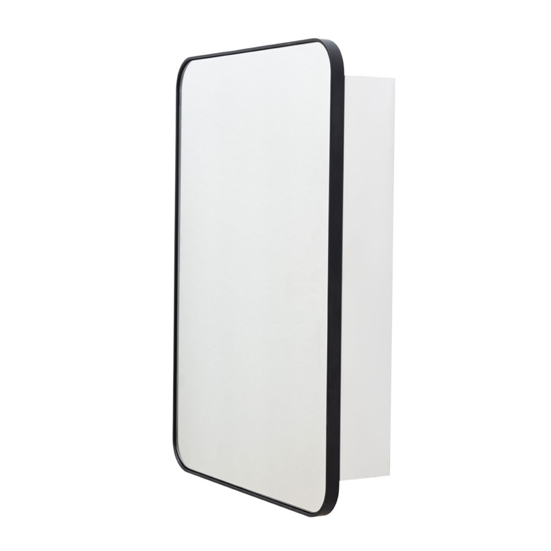 Dorriel 22'' W 32'' H Framed Medicine Cabinet with Mirror and 2 Adjustable Shelves