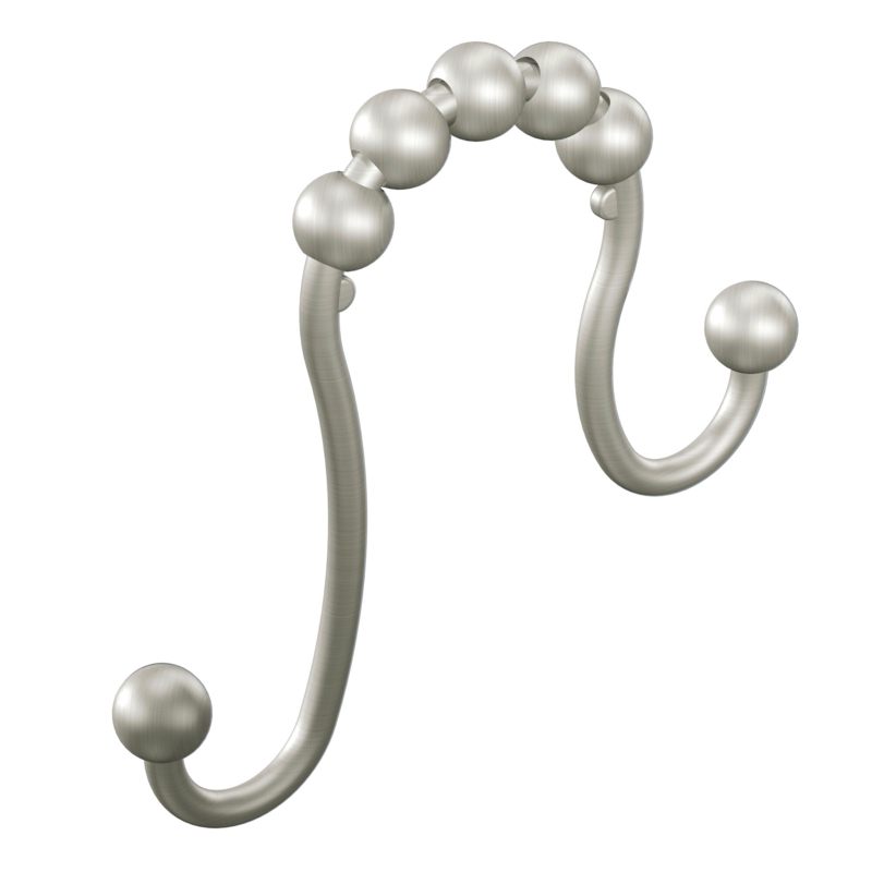 Double Shower Curtain Hooks