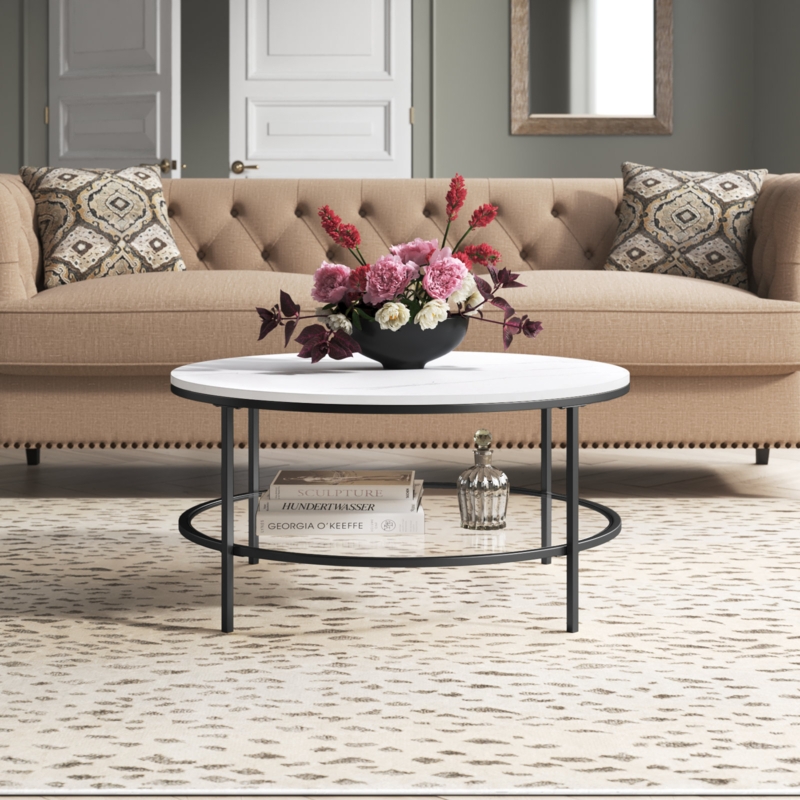 Edlin 4 Legs Coffee Table with Storage