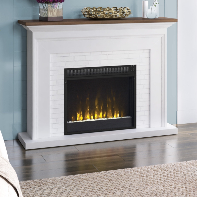 Ellington Circle 47.38'' W Electric Fireplace