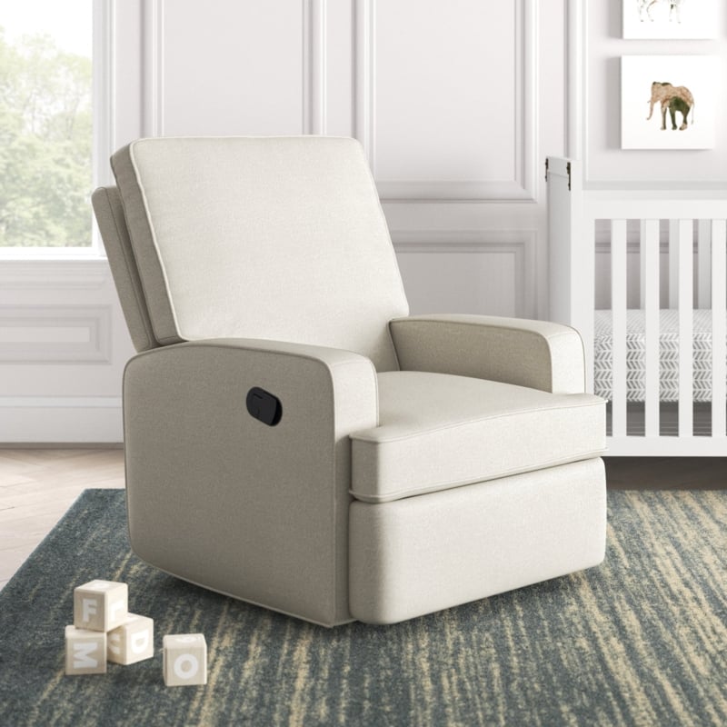 Emily Upholstered Reclining Rocking Chair