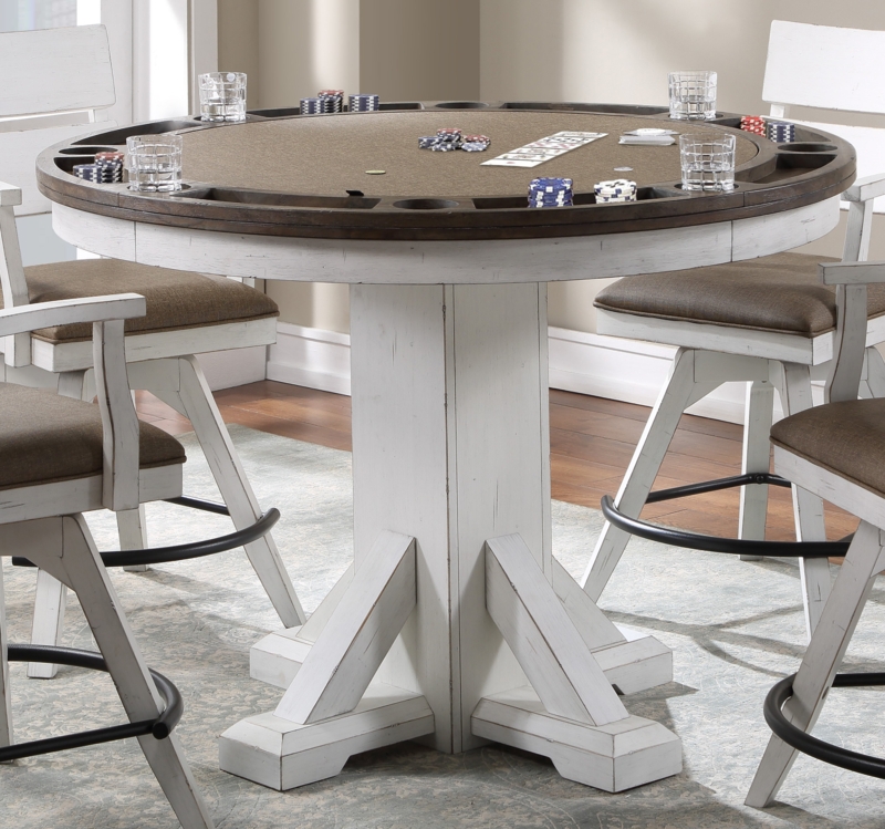 Emmalyn Sand & Stable 52'' 8 - Player Foldable Poker Table