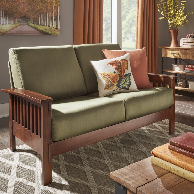 Encinal 60'' Upholstered Loveseat