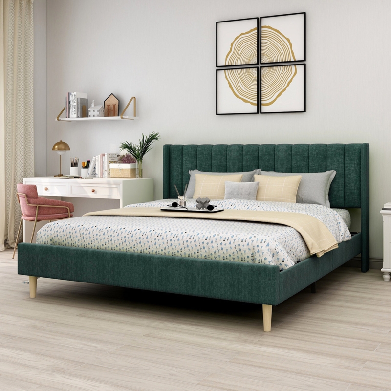 Upholstered Headboards King Size Bed
