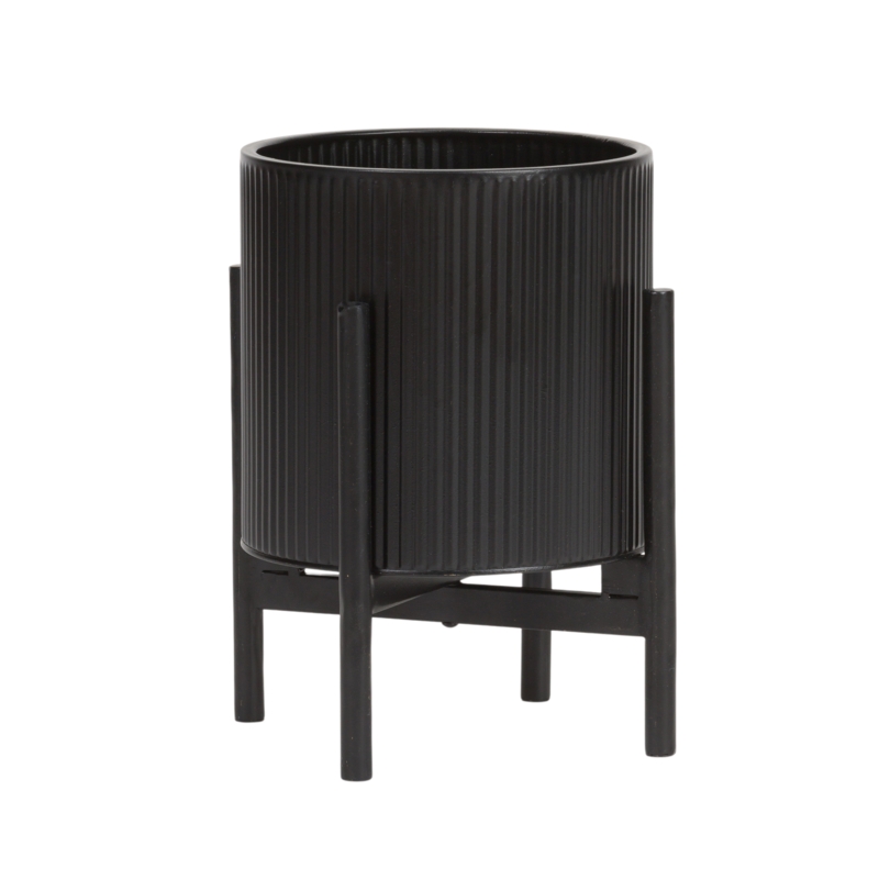 Everett Loki Metal Pot Planter