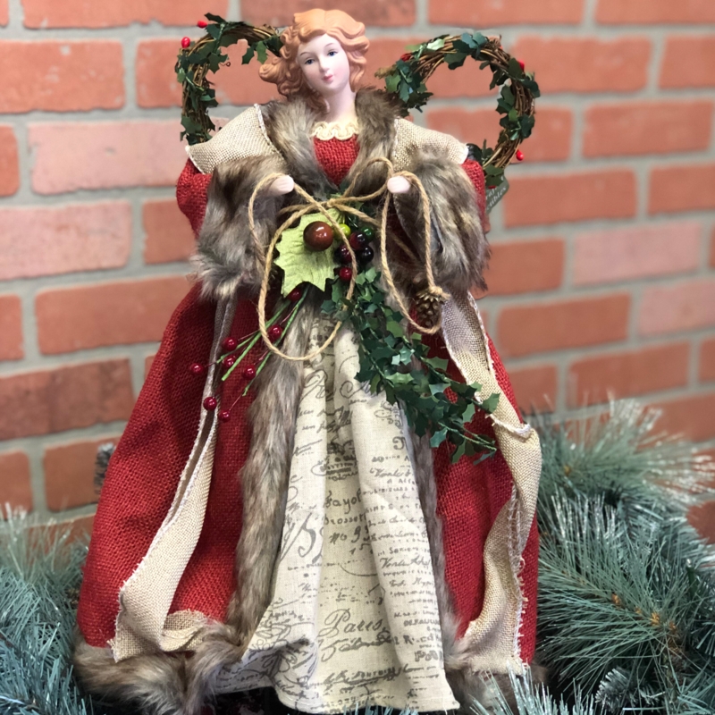 Fabric Plants u0026 Flowers Tree Topper