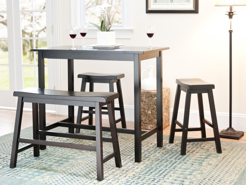 Fellsburg 4 - Piece Solid Wood Dining Set