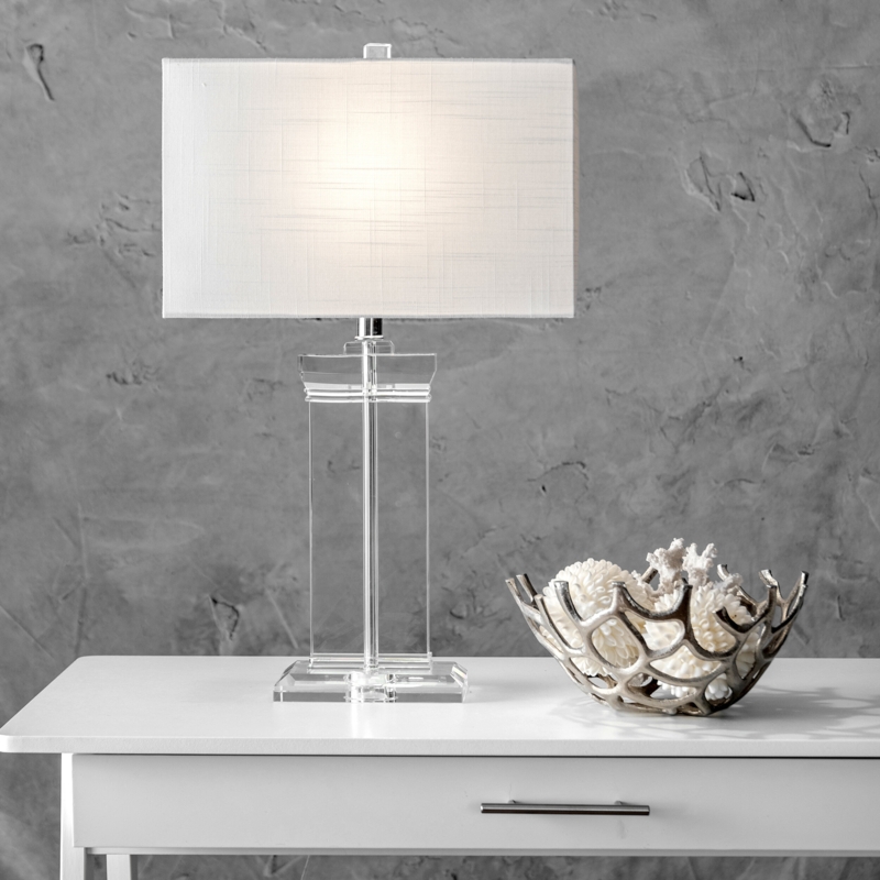 Filer Crystal Table Lamp