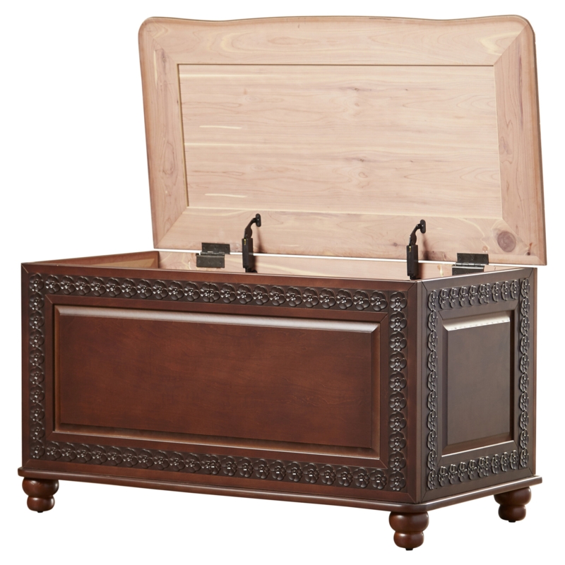 Finlay Flip Open Storage Cedar Chest