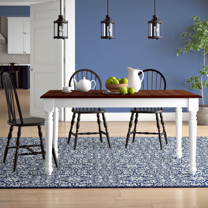 Fleurance Solid Wood Dining Table