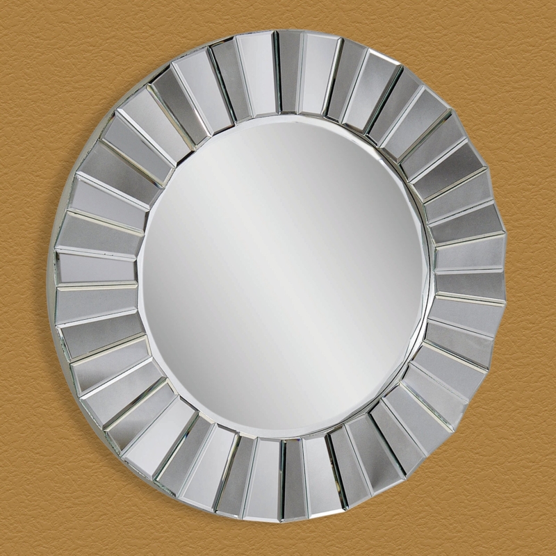 Frady Pleated Edge Accent Mirror