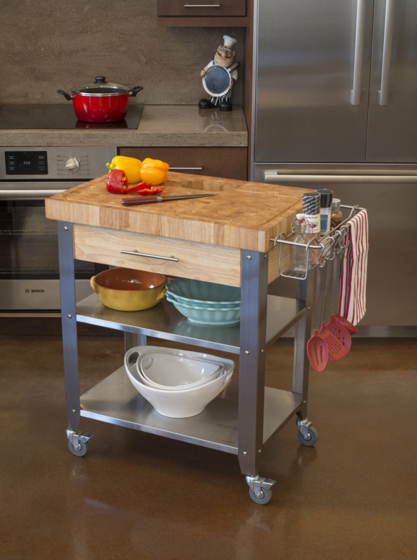 Francis Wood Kitchen Island