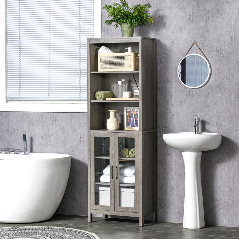 Freestanding Linen Cabinet