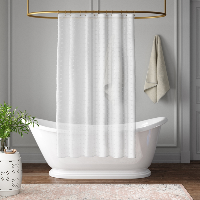 Gavril Polka Dots Shower Curtain