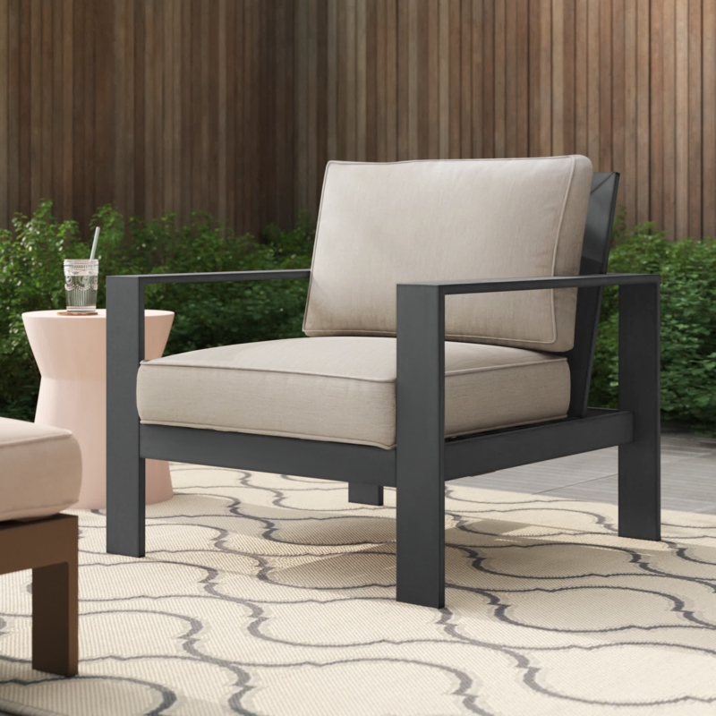 Gelston Patio Chair with Cushions