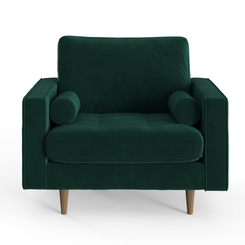 Geo Upholstered Armchair