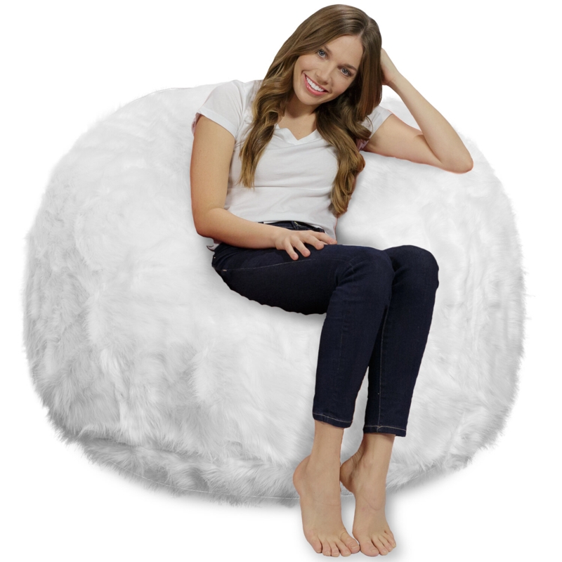 Giant Faux Fur Classic Bean Bag