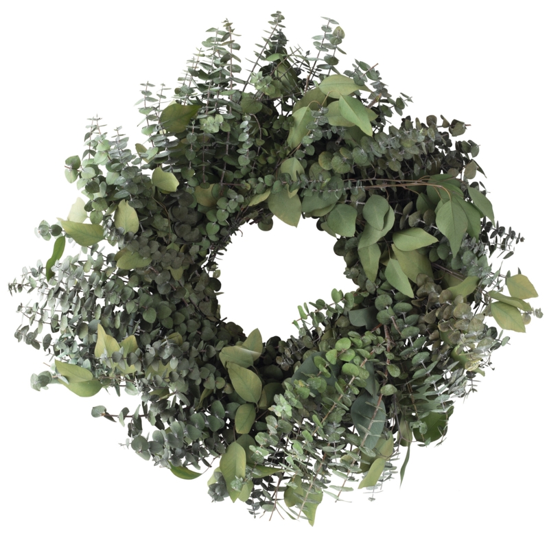 Handcrafted Eucalyptus Preserved Eucalyptus 20'' Wreath
