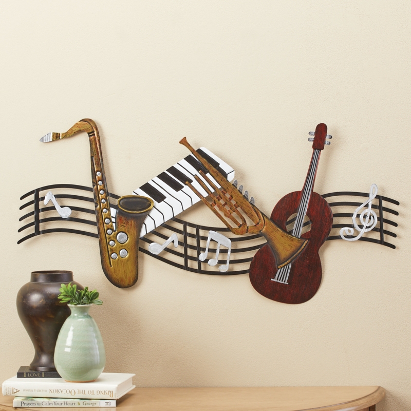 Handmade Traditional Wall Decor on Metal