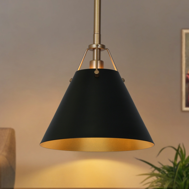 Haut 1 - Light Single Cone Pendant Light
