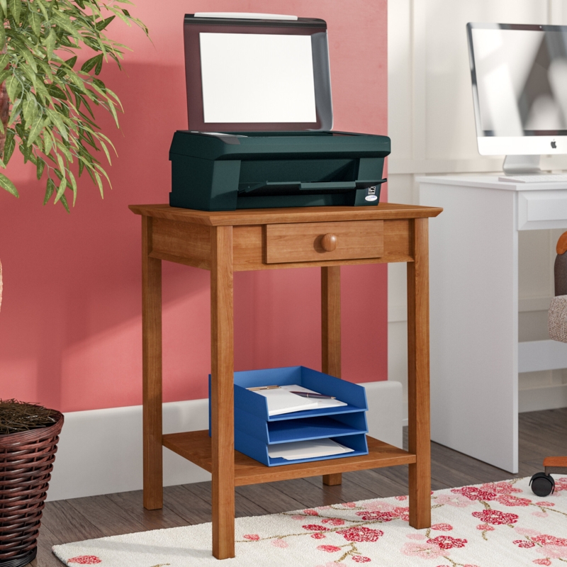 Hilderbrand 29'' H x 23.23'' W Printer Stand