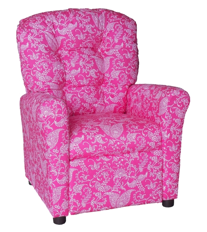 Hillman Kids 13'' Recliner Chair and Ottoman