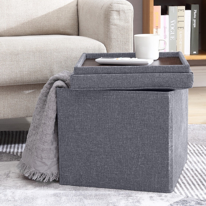 Hilsa Upholstered Ottoman