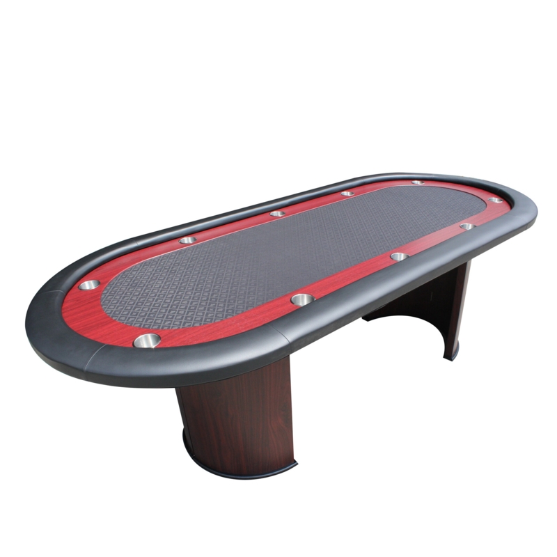 IDS Online Corp 96'' 10 - Player Foldable Poker Table