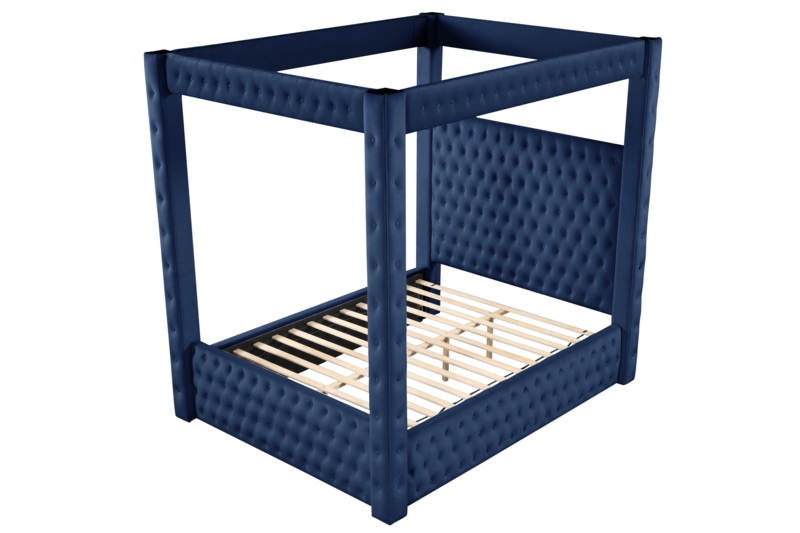 Janeece Upholstered Canopy Bed
