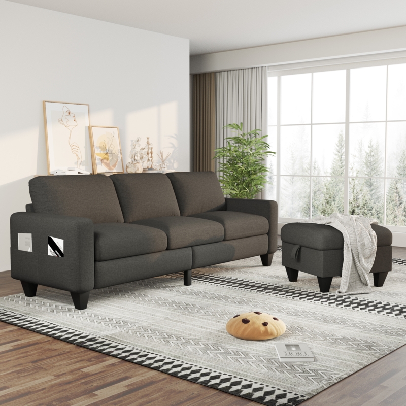Jaydie 78" Upholstered Sofa