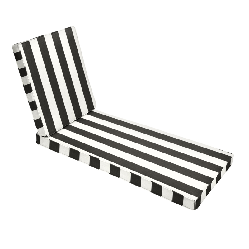 Jed Outdoor 3'' Chaise Lounge Cushion
